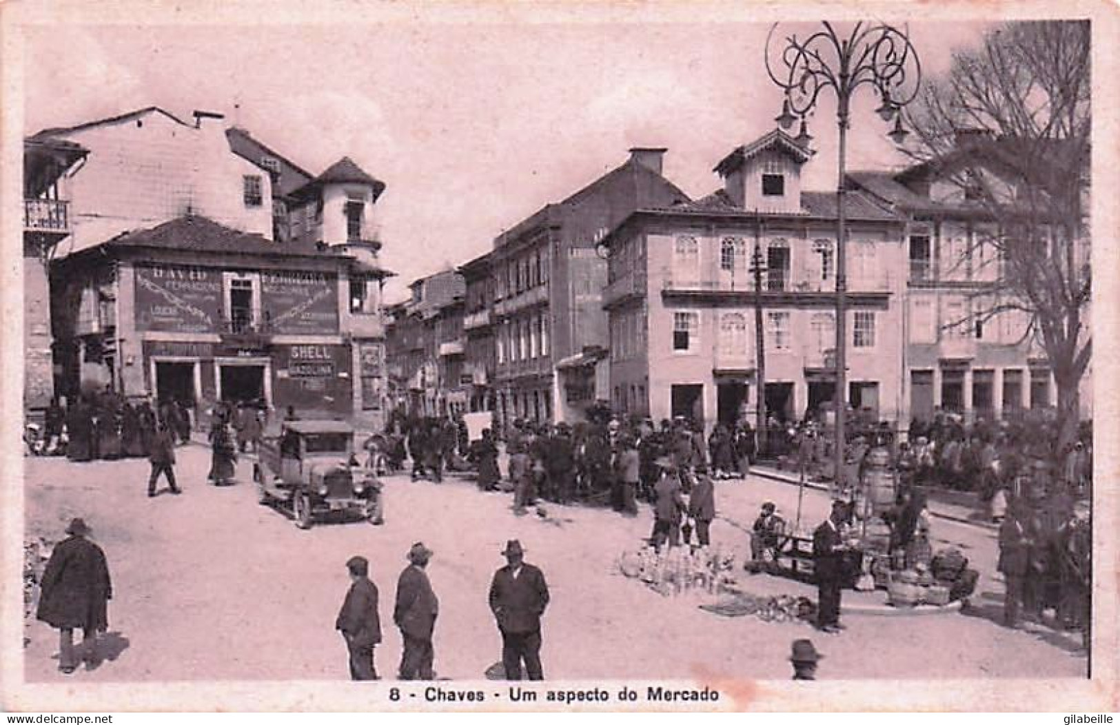 Vila Real - CHAVES - um aspecto de Mercado