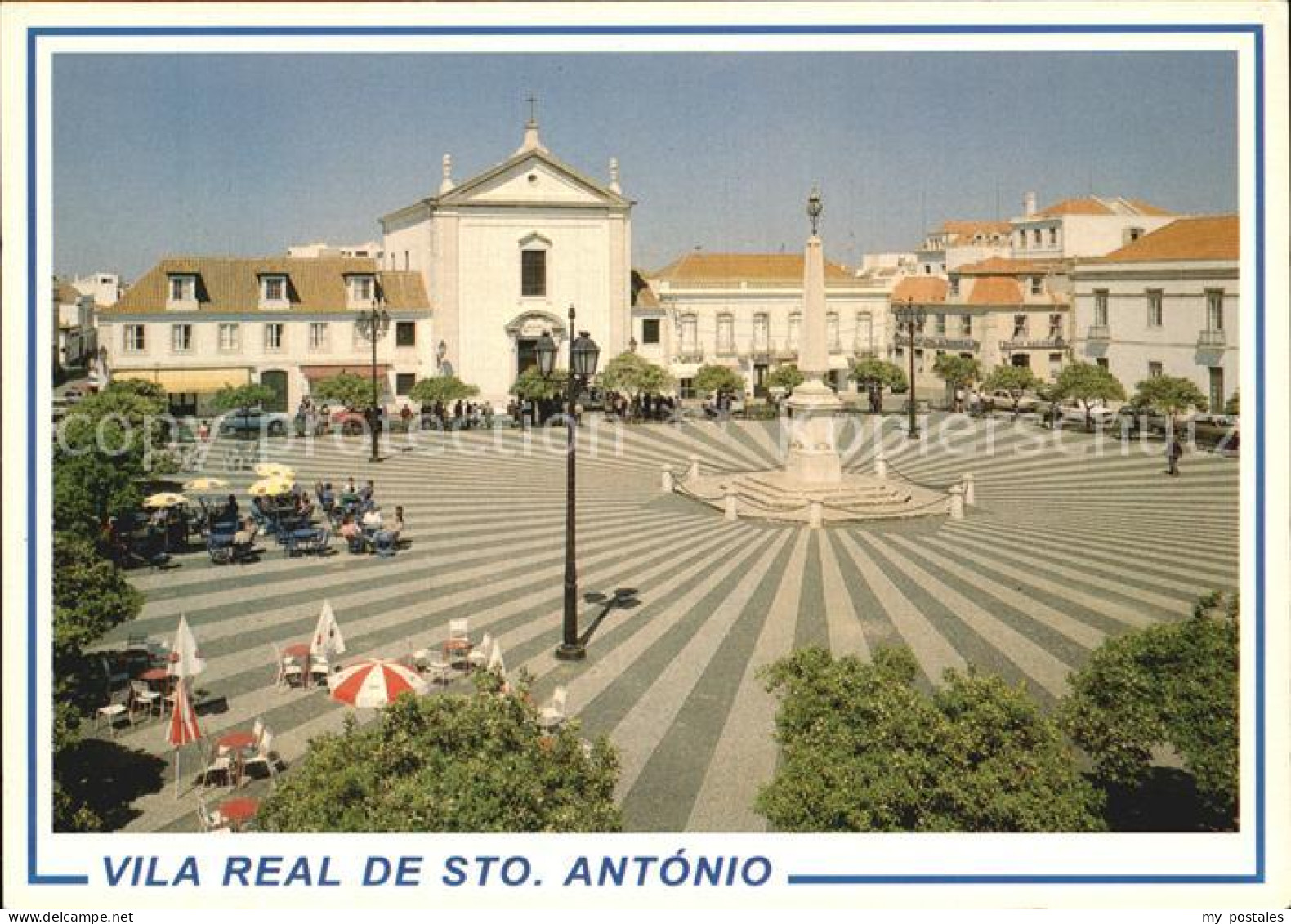Vila Real de Santo António Platz Monument