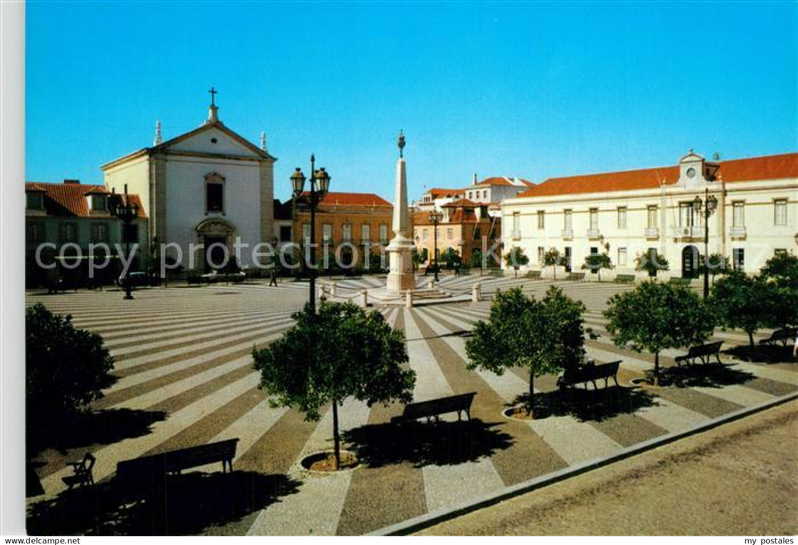 Vila Real de Santo António Stadtplatz
