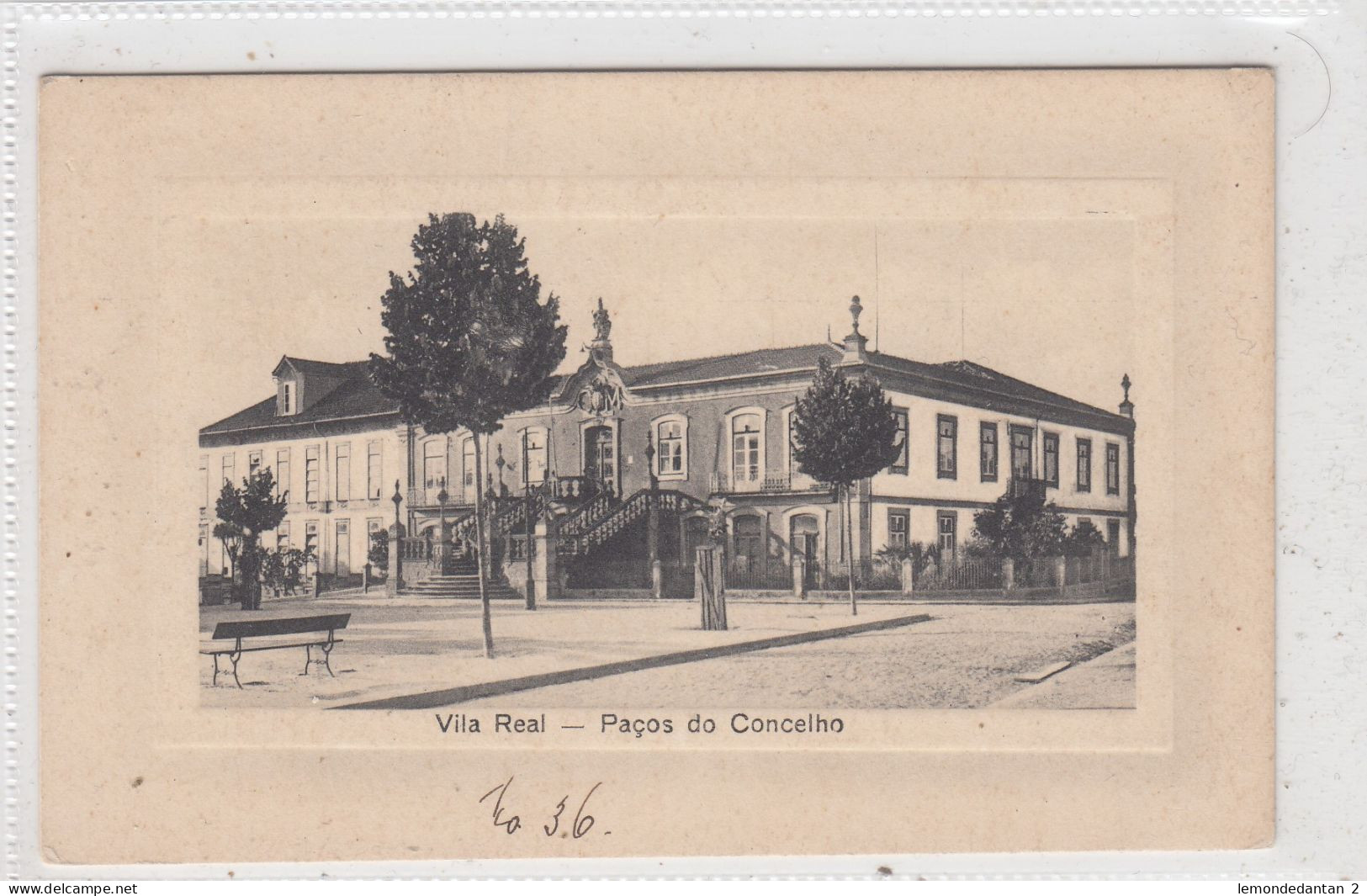 Vila Real. Paços do Concelho. *