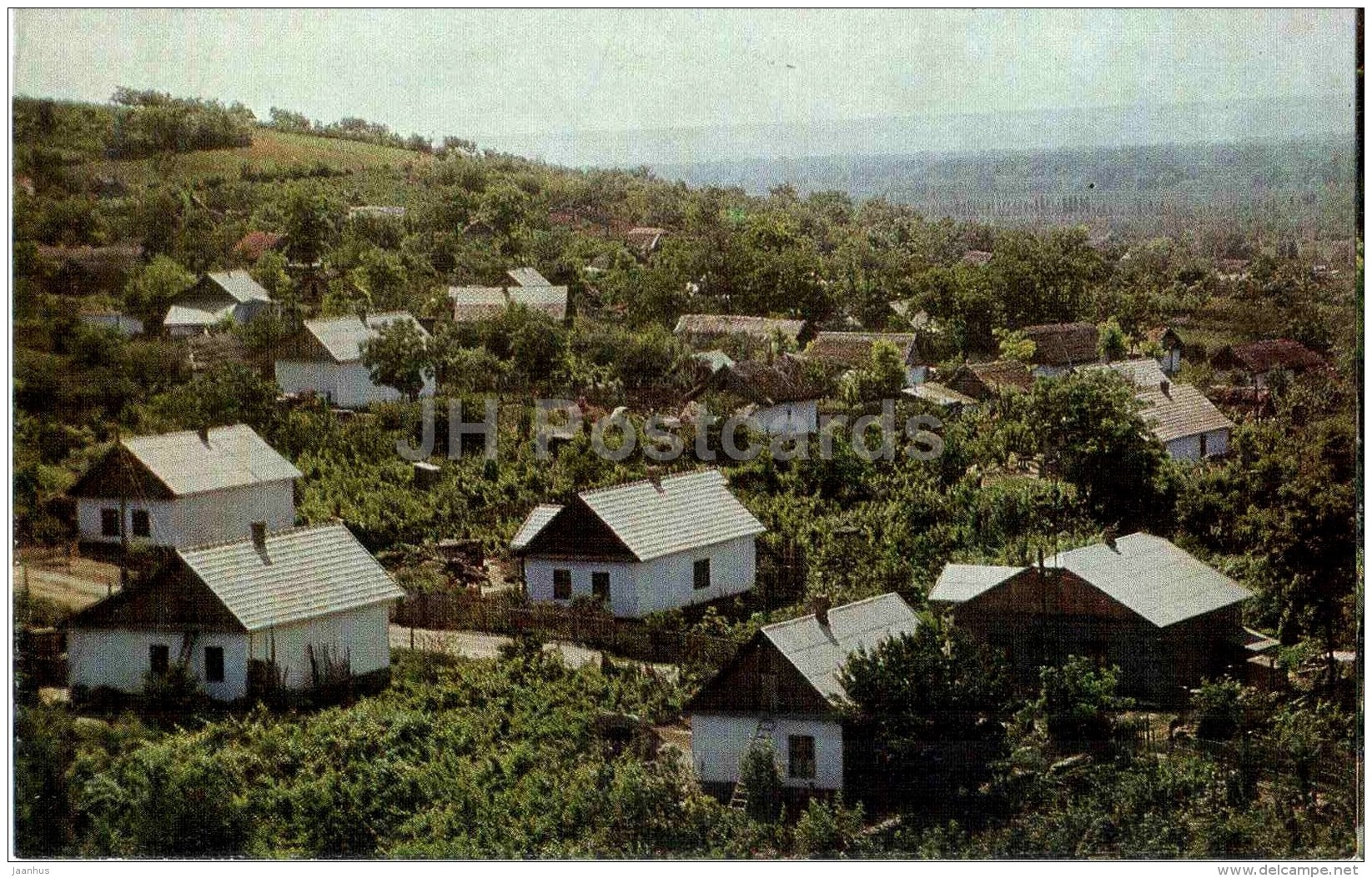 village of Kitskany - Views of Moldova - 1966 - Moldova USSR - unused