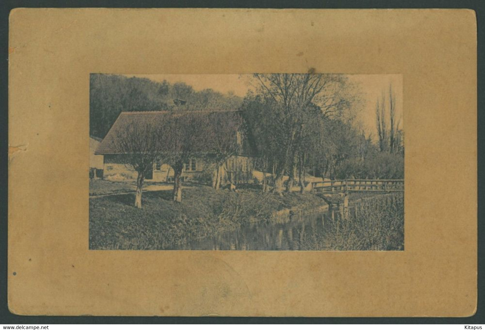 VILLAGE vintage postcard Romania