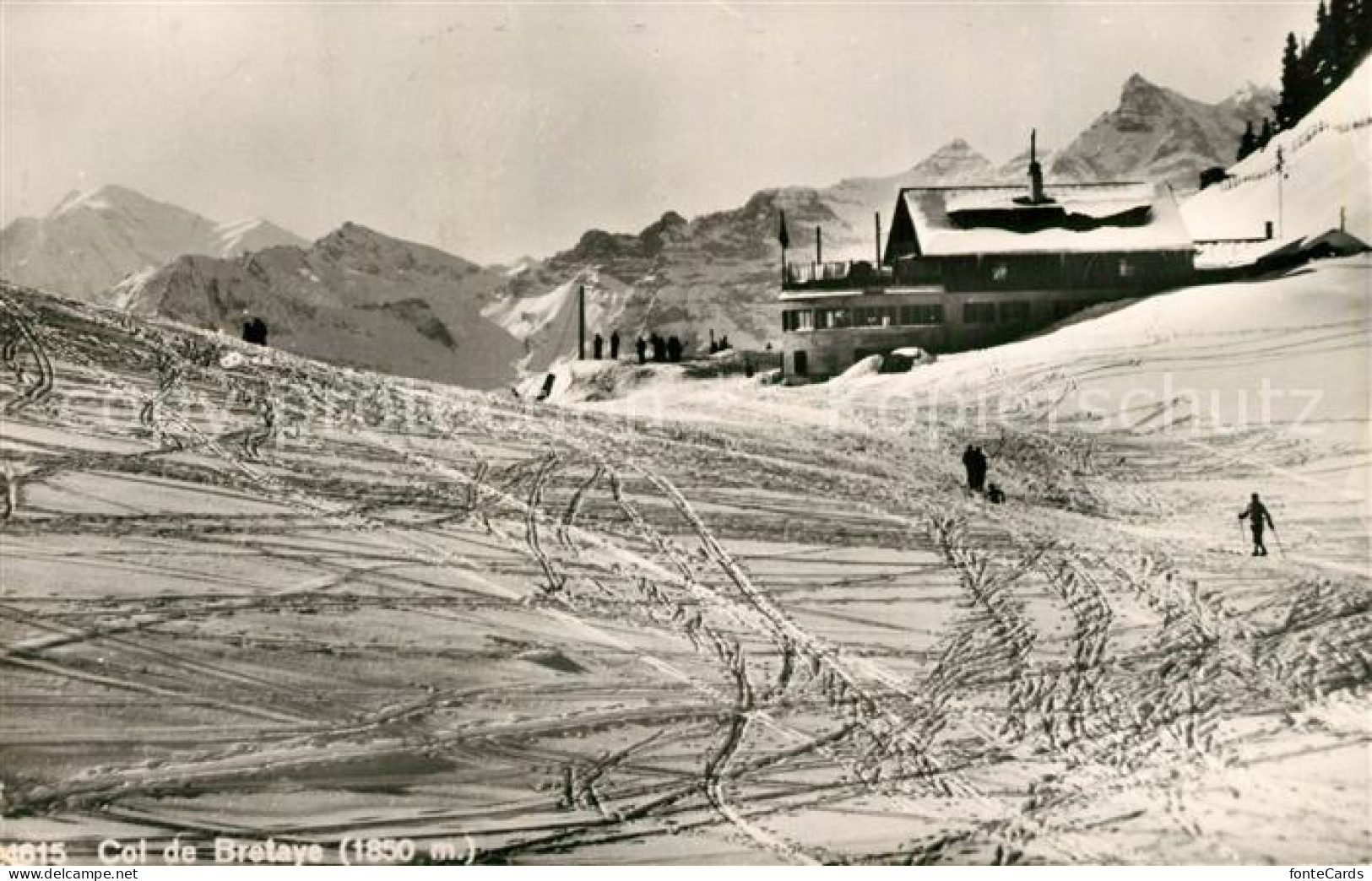 Villars Chesieres Col de Bretaye
