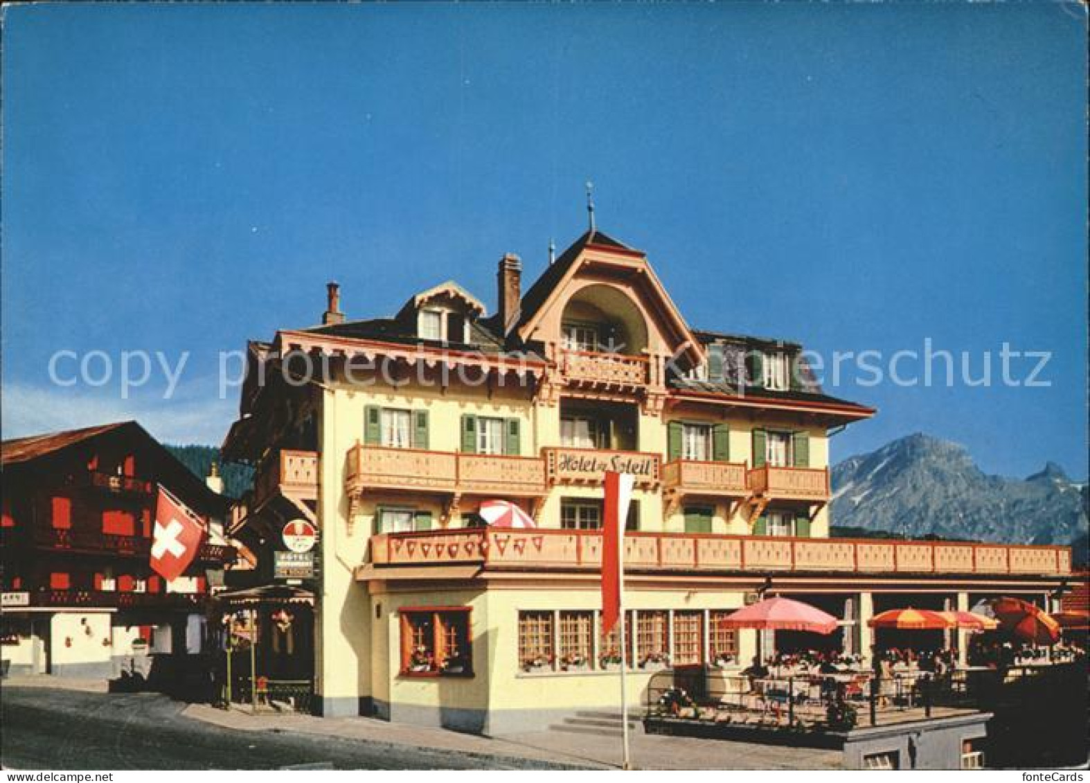 Villars Chesieres Hotel Restaurant du Soleil