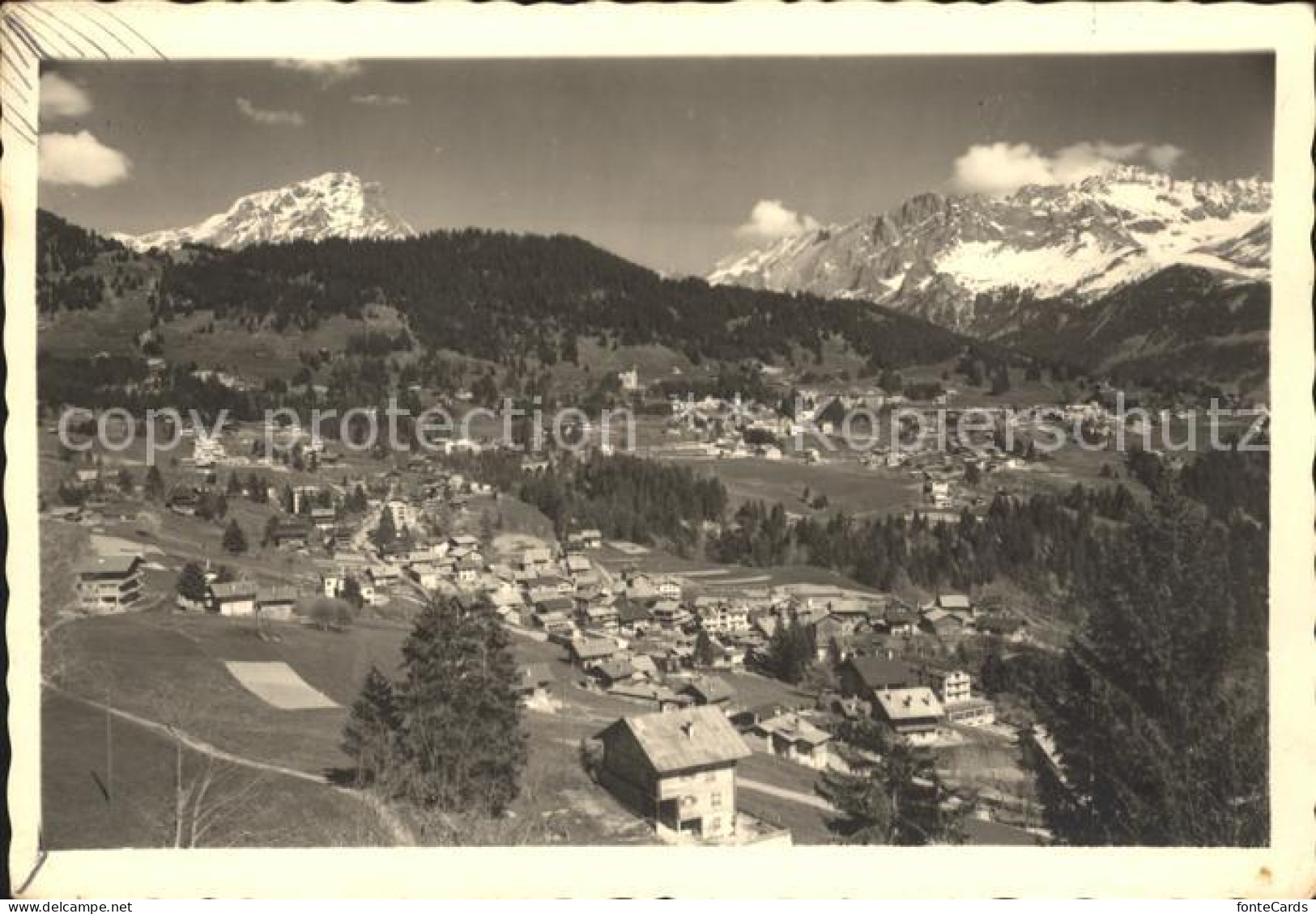 Villars Chesieres Ortsansicht