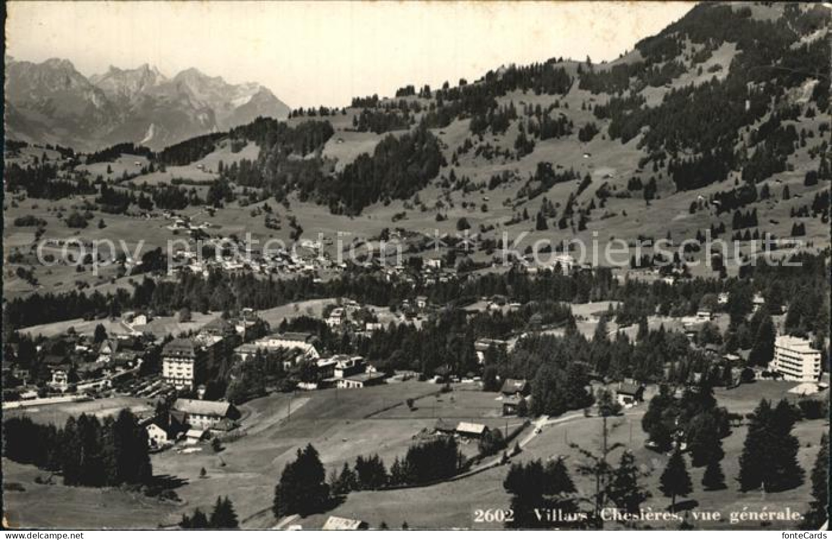 Villars Chesieres Panorama