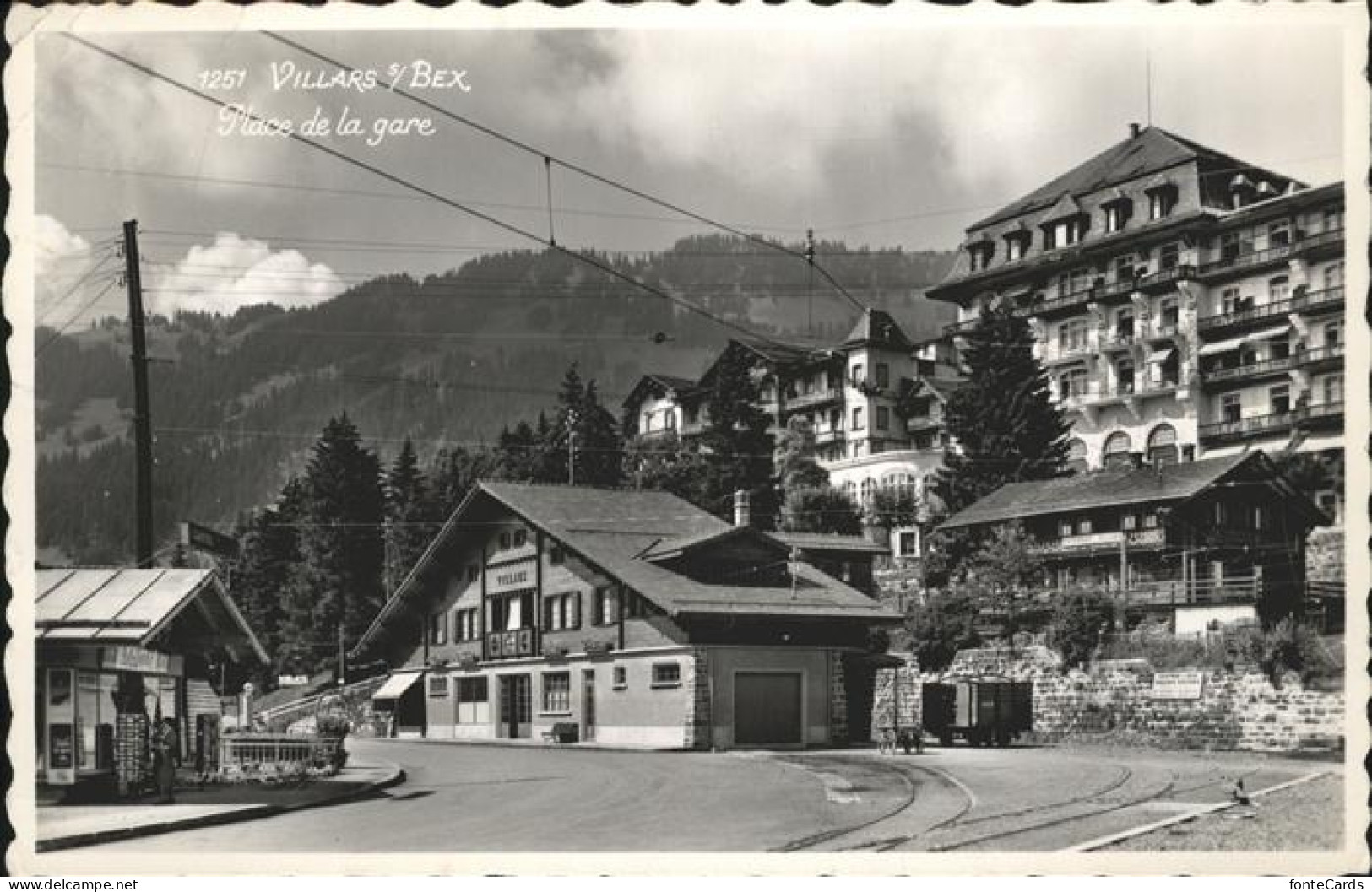 Villars Chesieres Place de la gare