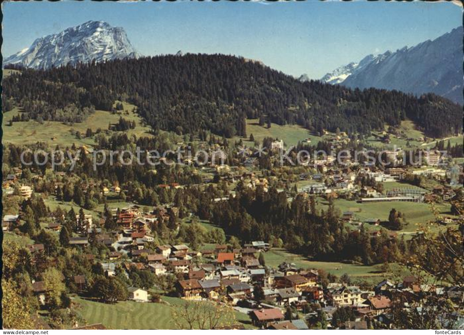 Villars Chesieres Totalansicht