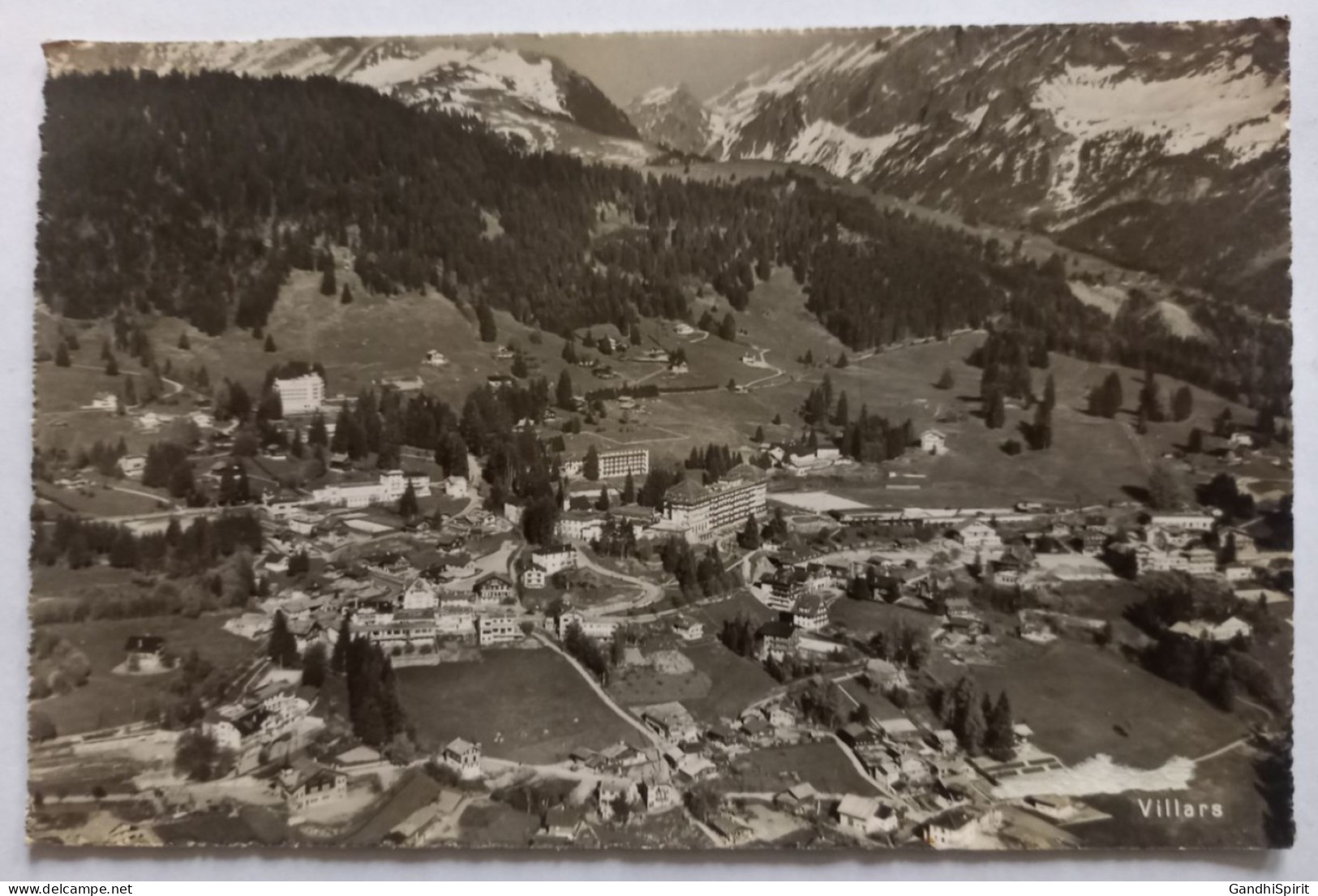 Villars-Chesières - Vue Aérienne sur la vallée - Photo Zaugg