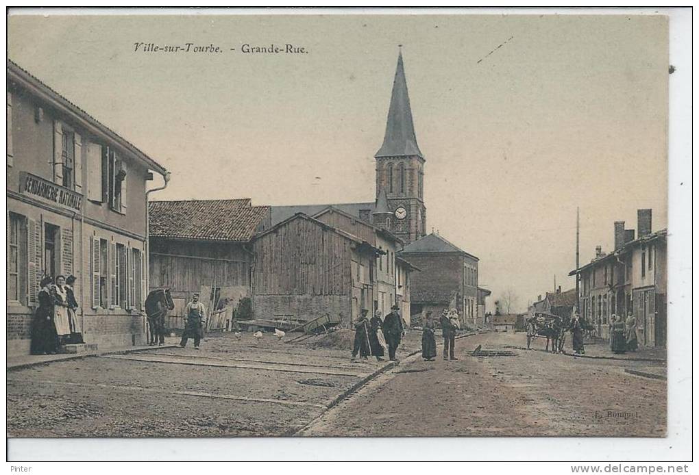 VILLE SUR TOURBE - Grande Rue
