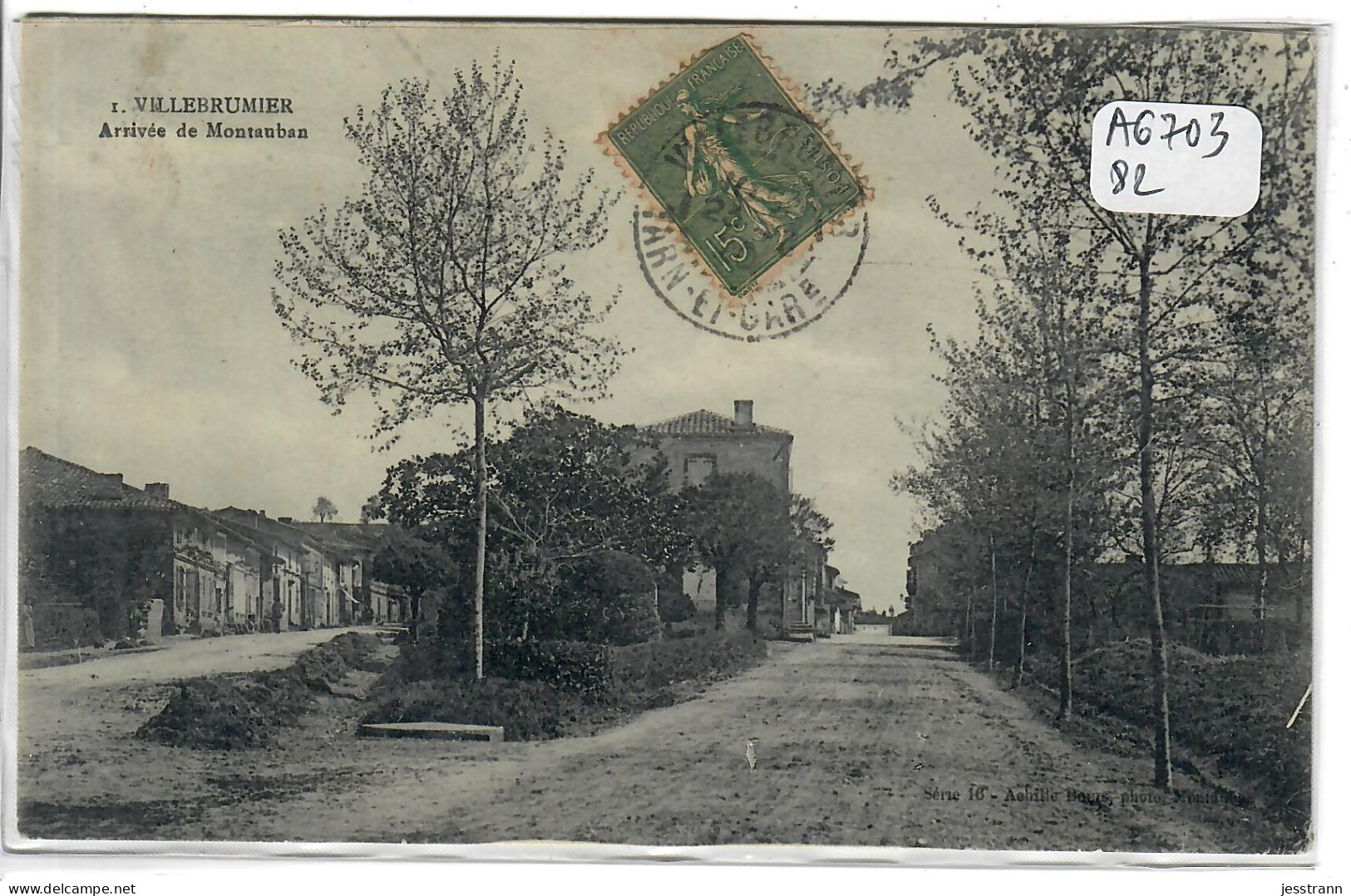 VILLEBRUMIER- ARRIVEE DE MONTAUBAN