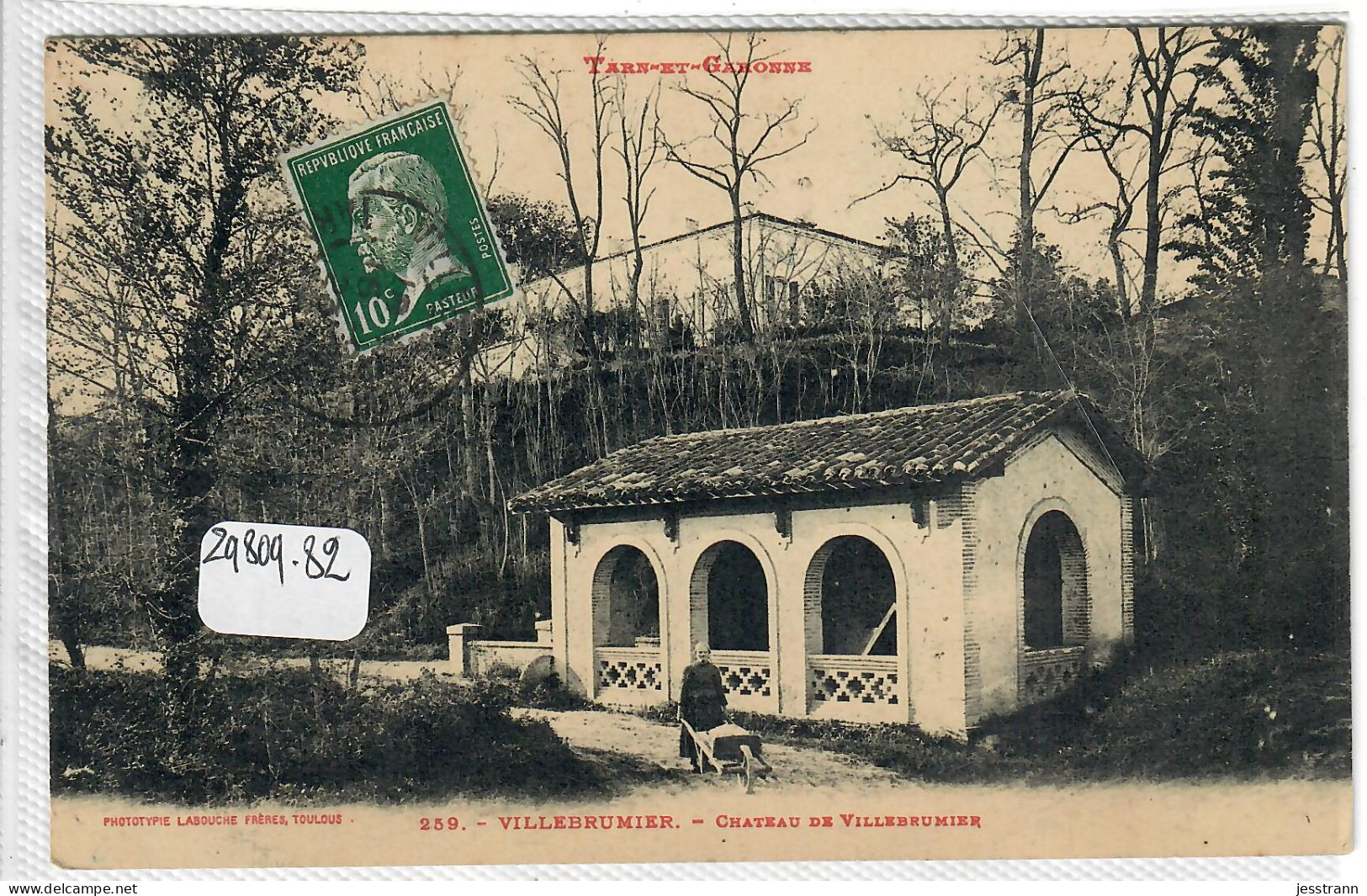 VILLEBRUMIER- CHATEAU DE VILLEBRUMIER- LABOUCHE 259