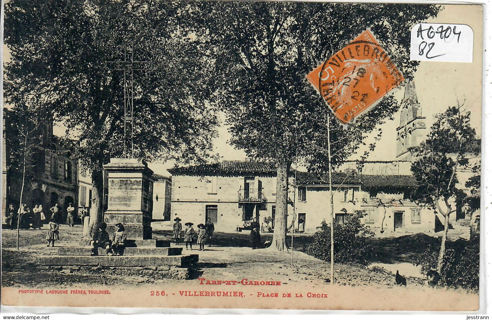 VILLEBRUMIER- PLACE DE LA CROIX- LABOUCHE 256