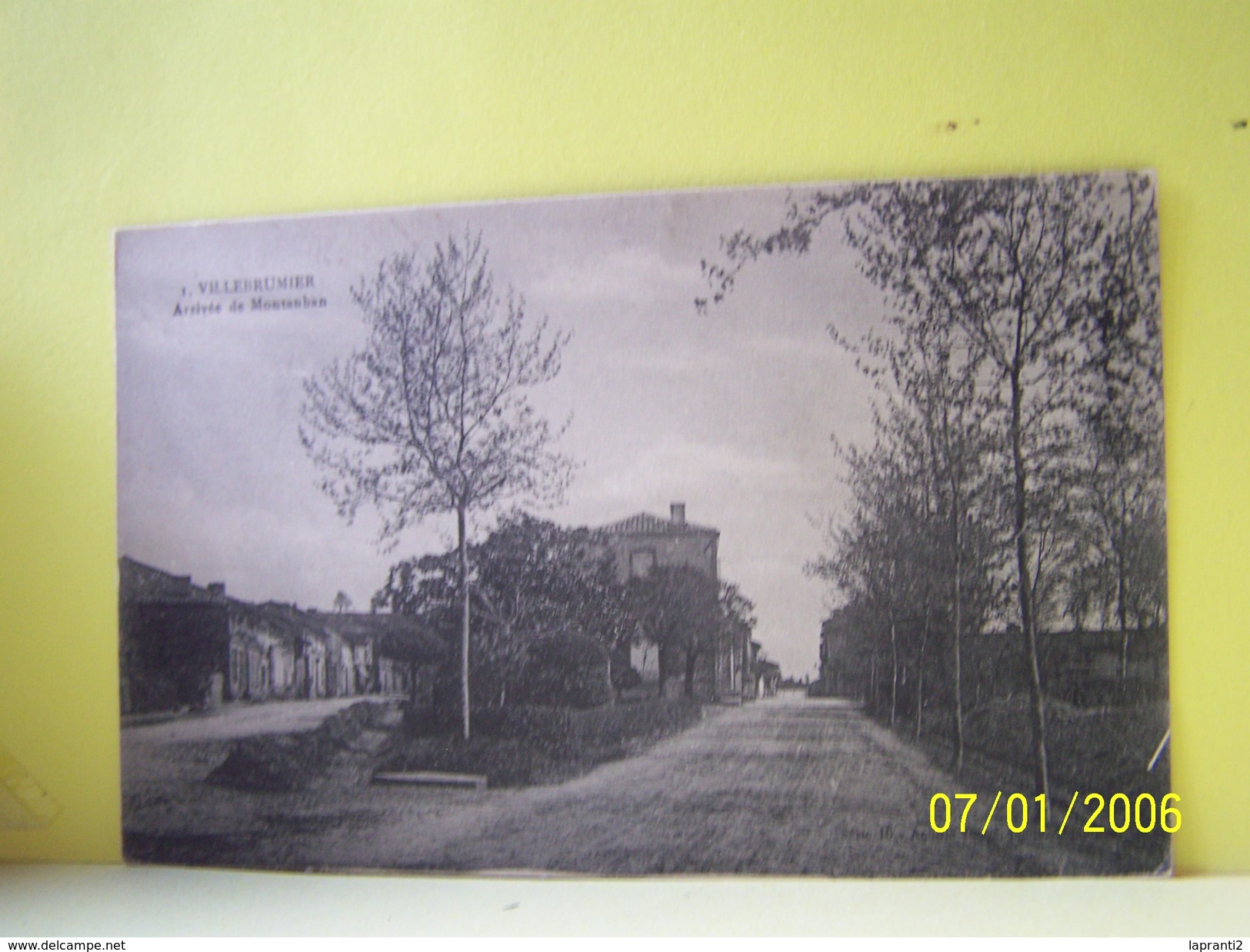 VILLEBRUMIER (TARN ET GARONNE) ARRIVEE DE MONTAUBAN
