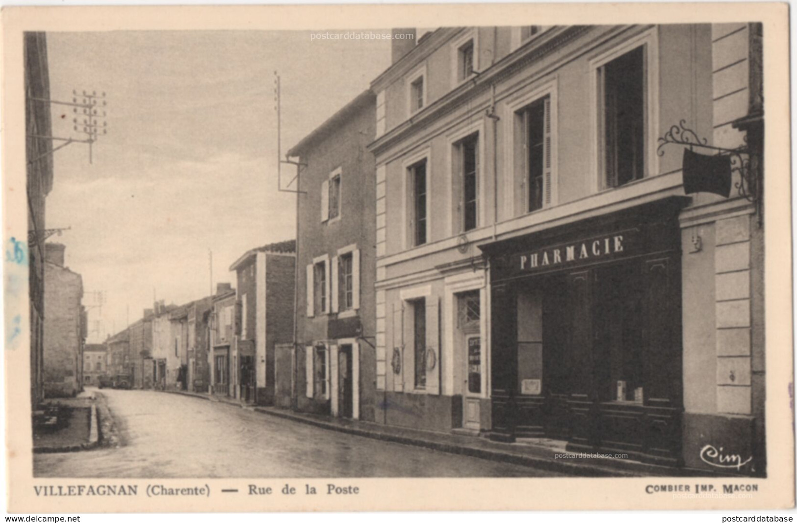 Villefagnan - Rue de la Poste