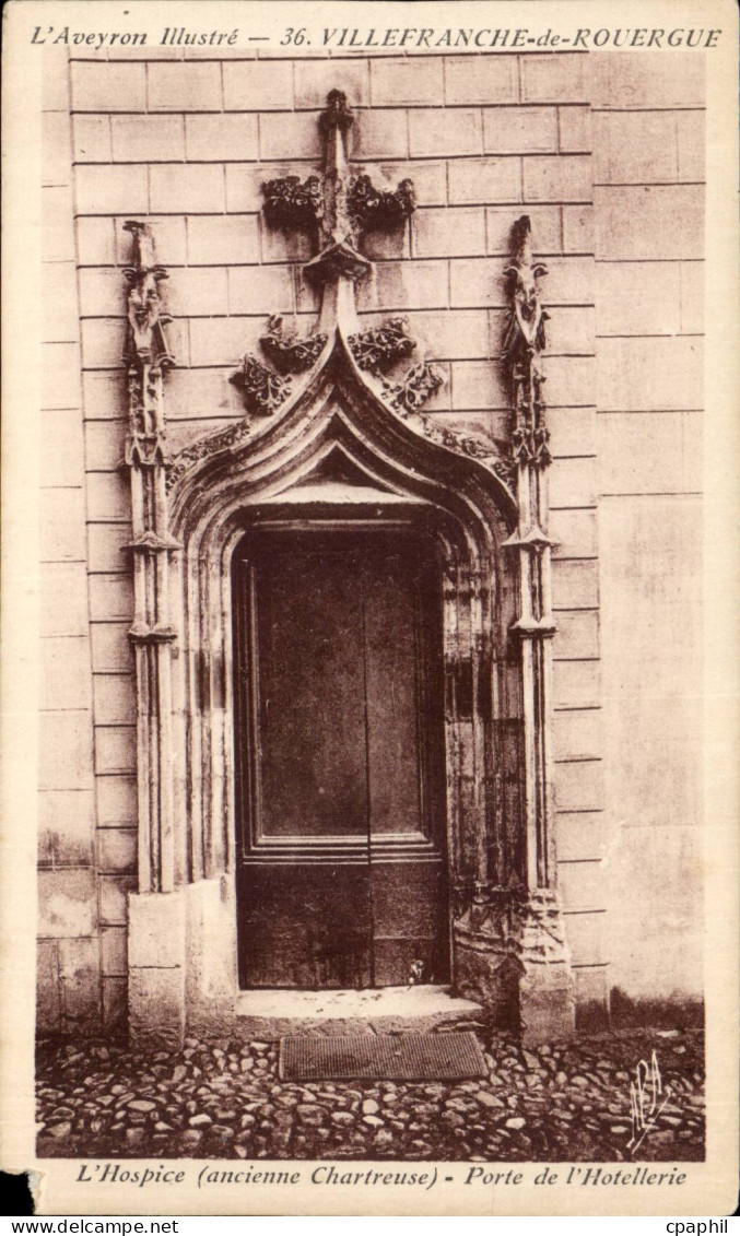 Villefranche de Rouergue CPA L'hospice Porte de l'hotellerie