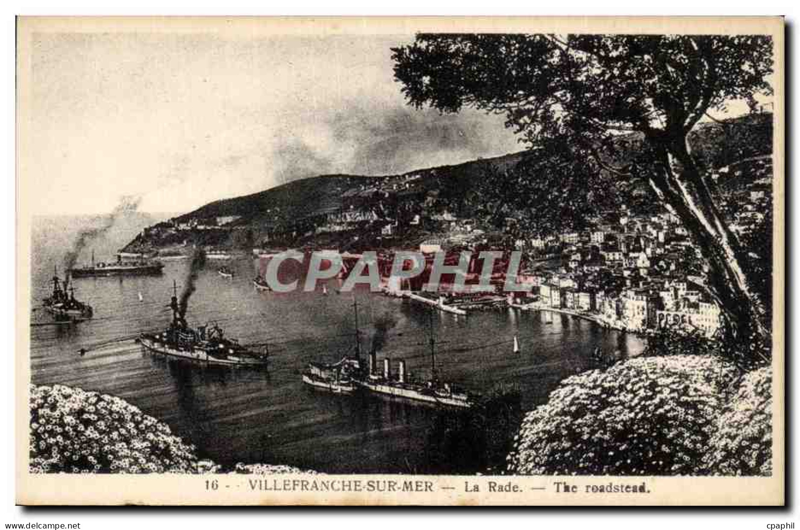 Villefranche sur Mer - La Rade - CPA