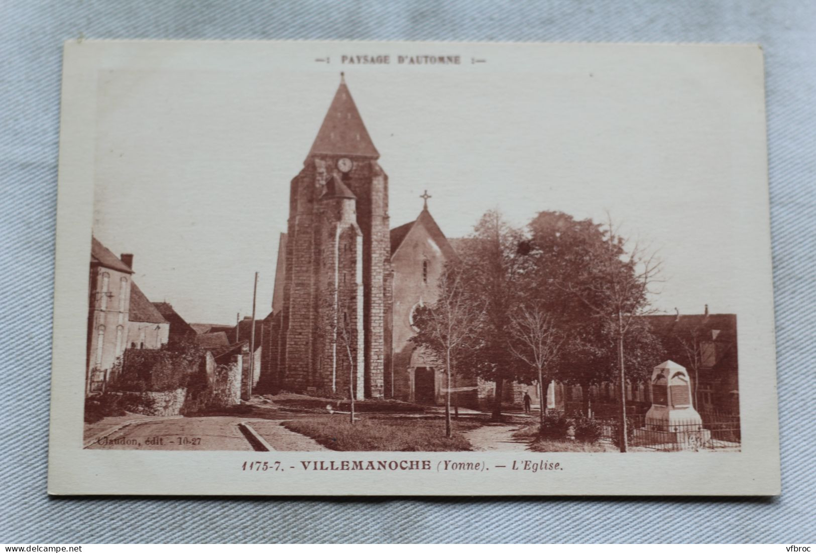 Villemanoche, l'église, Yonne 89