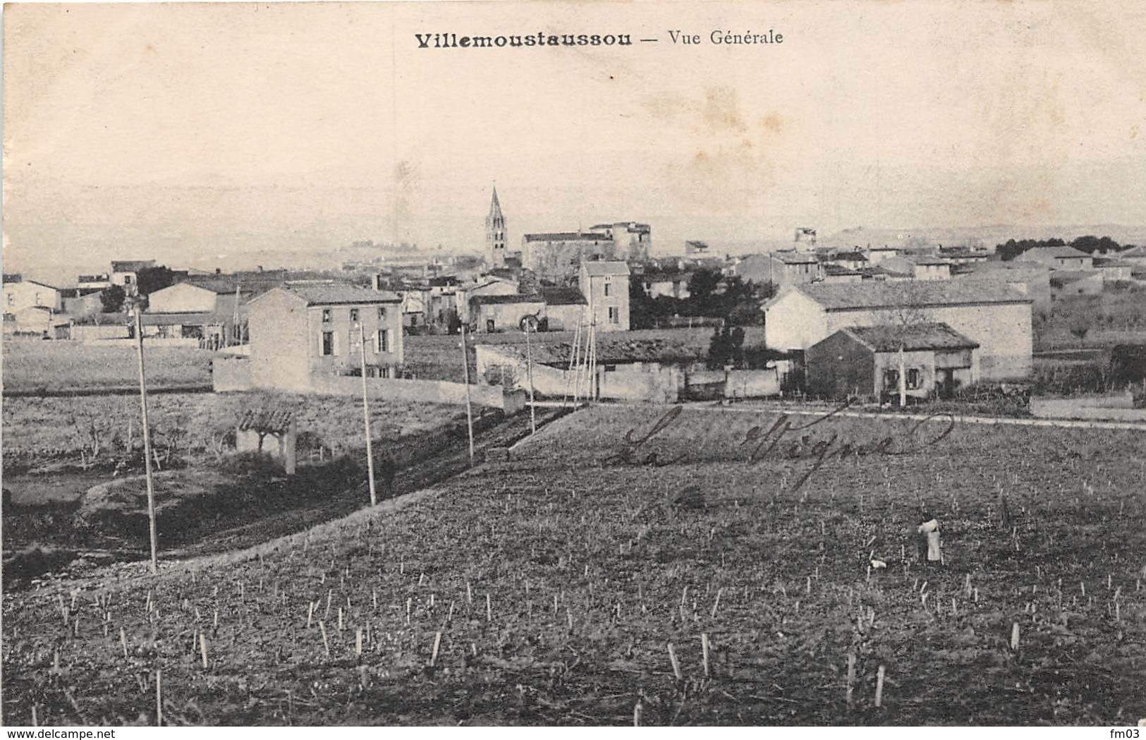 Villemoustaussou canton Conques sur Orbiel