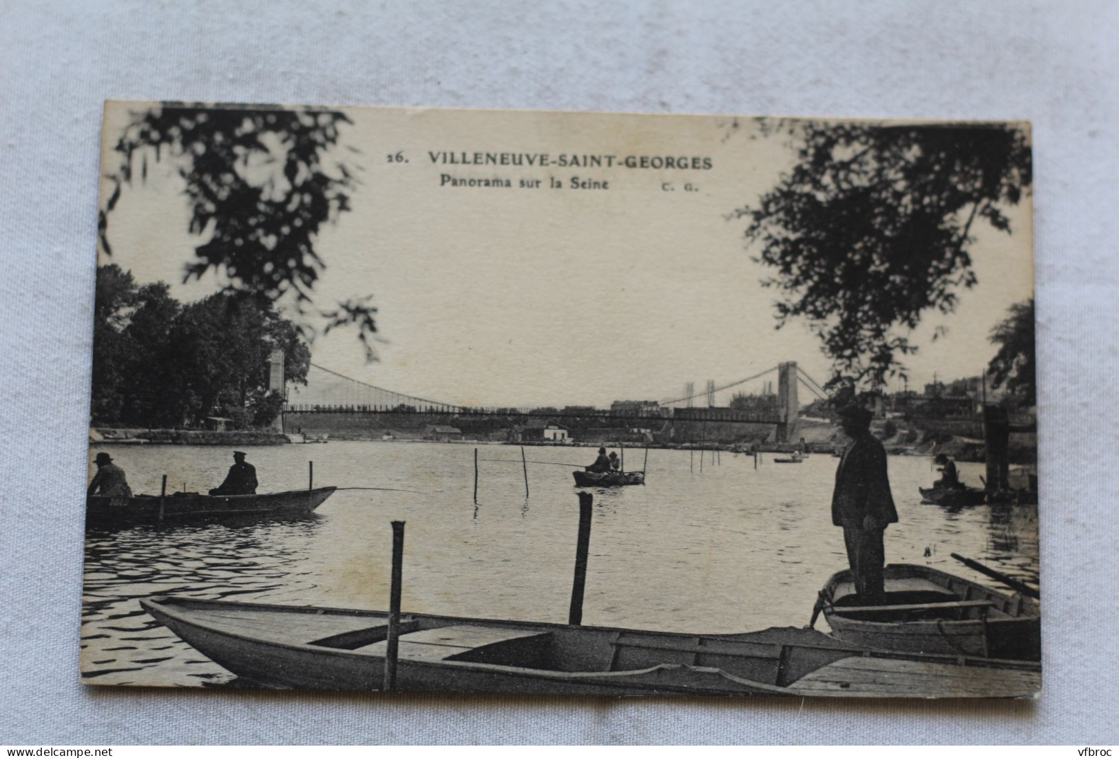 Villeneuve saint Georges, panorama sur la Seine, Val de Marne 94