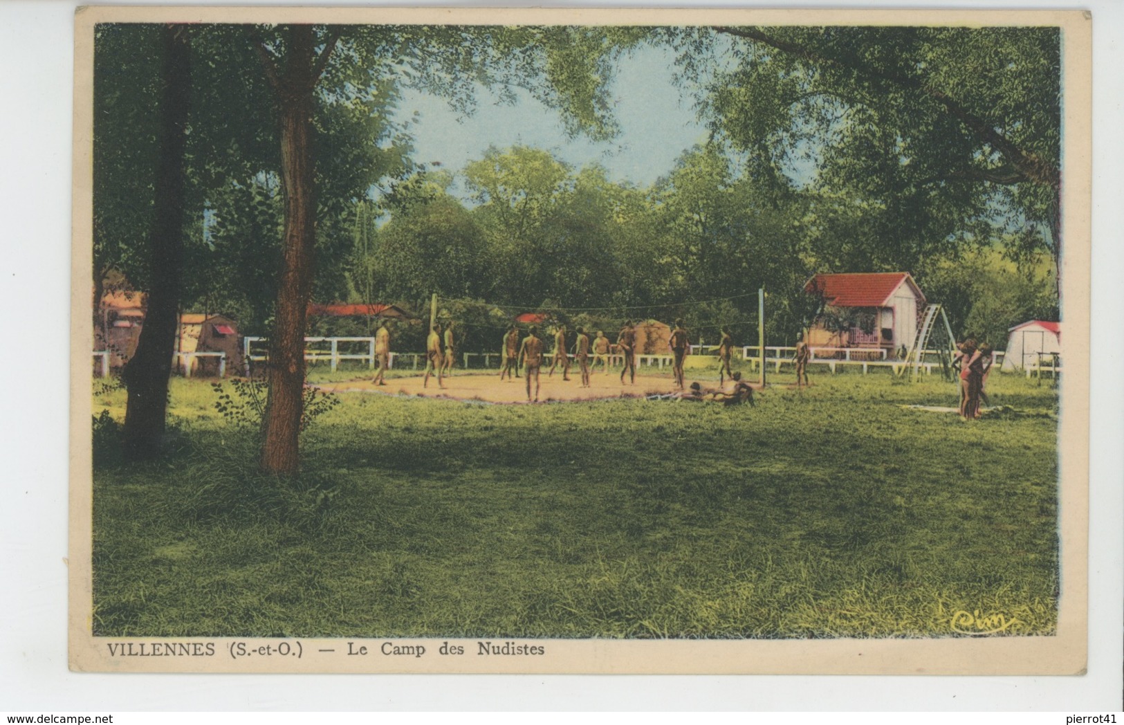 VILLENNES SUR SEINE - Le Camp des Nudistes