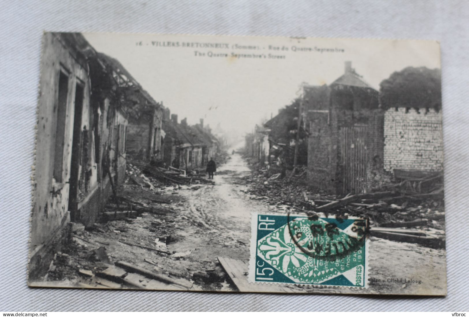 Villers Bretonneux, rue du quatre septembre, Militaria, Somme 80
