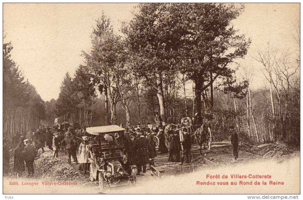 VILLERS-COTTERETS RENDEZ VOUS AU ROND DE LA REINE BELLE ANIMATION CHASSEUR