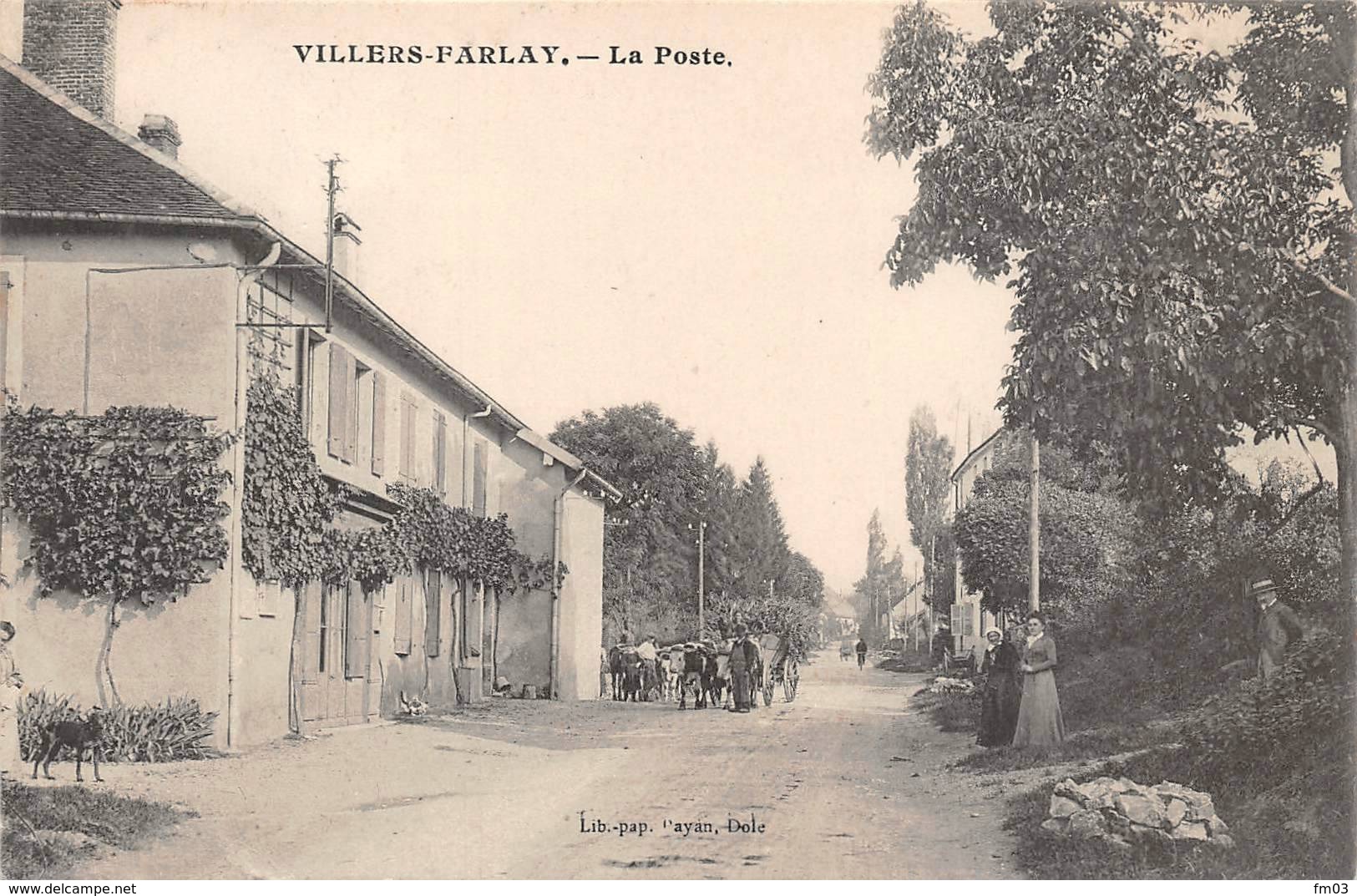Villers Farlay poste