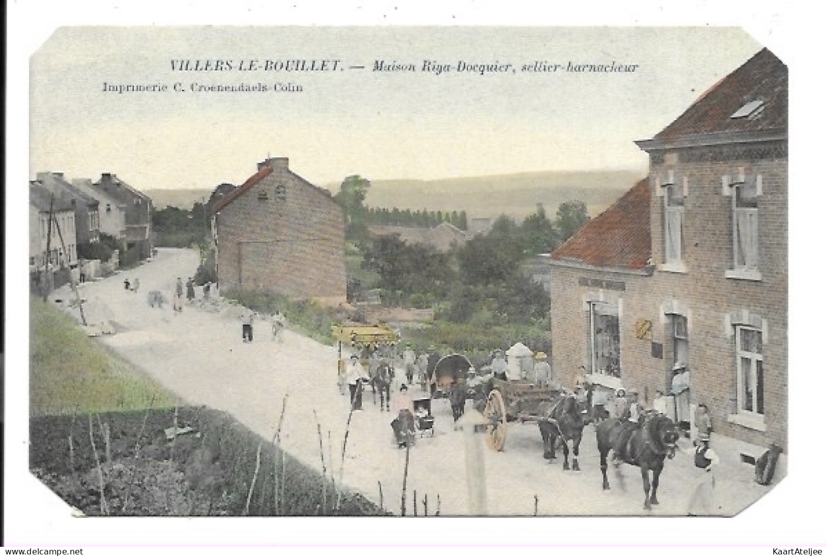 Villers-Le-Bouillet - Maison Riga-Docquier, sellier-harnacheur.