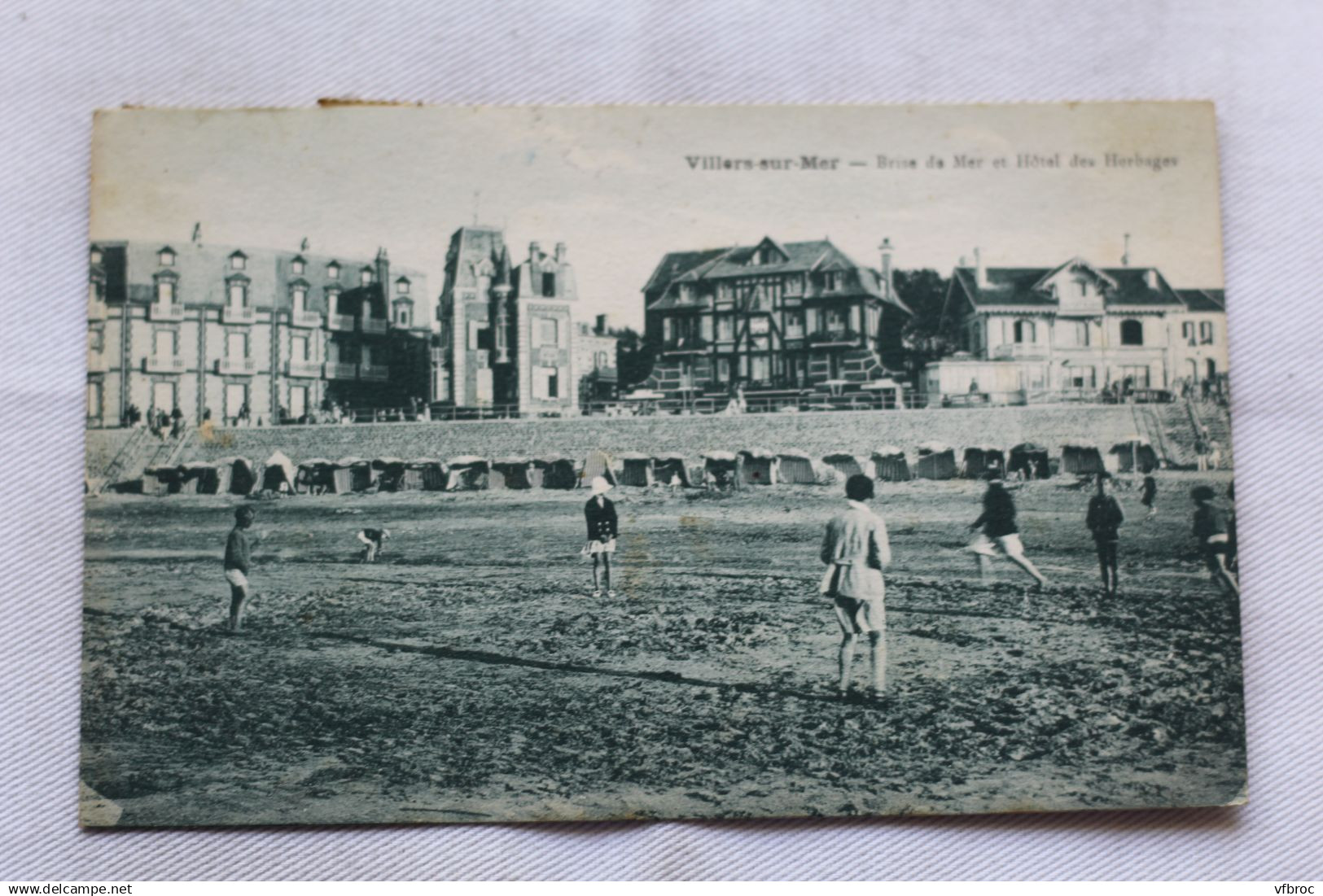 Villers sur mer, brise de mer et hôtel des Herbages, Calvados 14