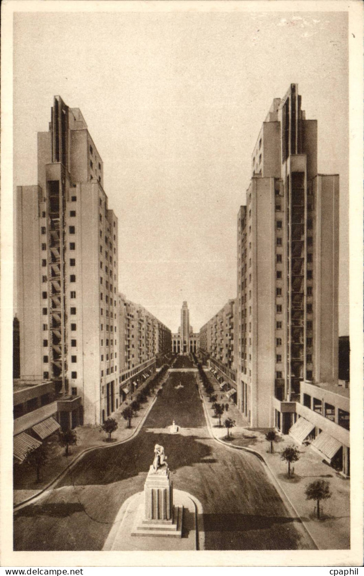 Villeurbanne CPA Nouveau centre d'urbanisme avenue de l'hotel de ville
