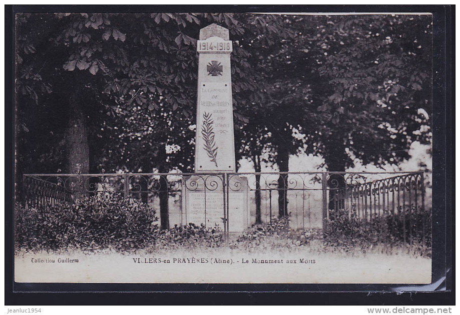 VILLIERS EN PRAYERES