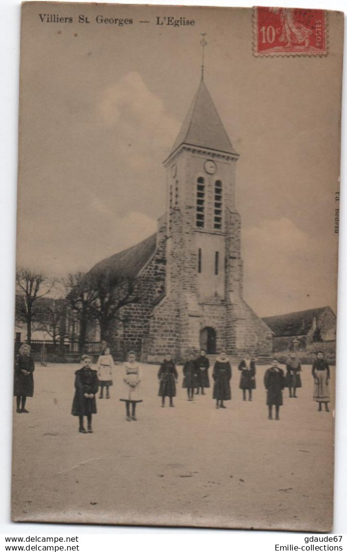 VILLIERS SAINT GEORGES (77) - L'EGLISE