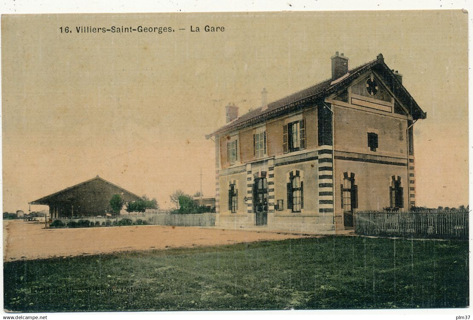 VILLIERS SAINT GEORGES - La Gare