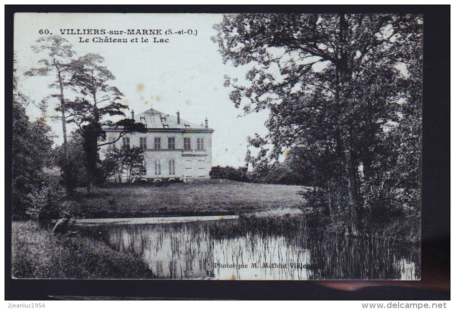 VILLIERS SUR MARNE CHATEAU