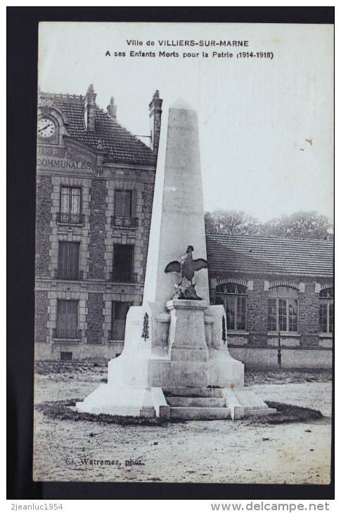VILLIERS SUR MARNE MONUMENT