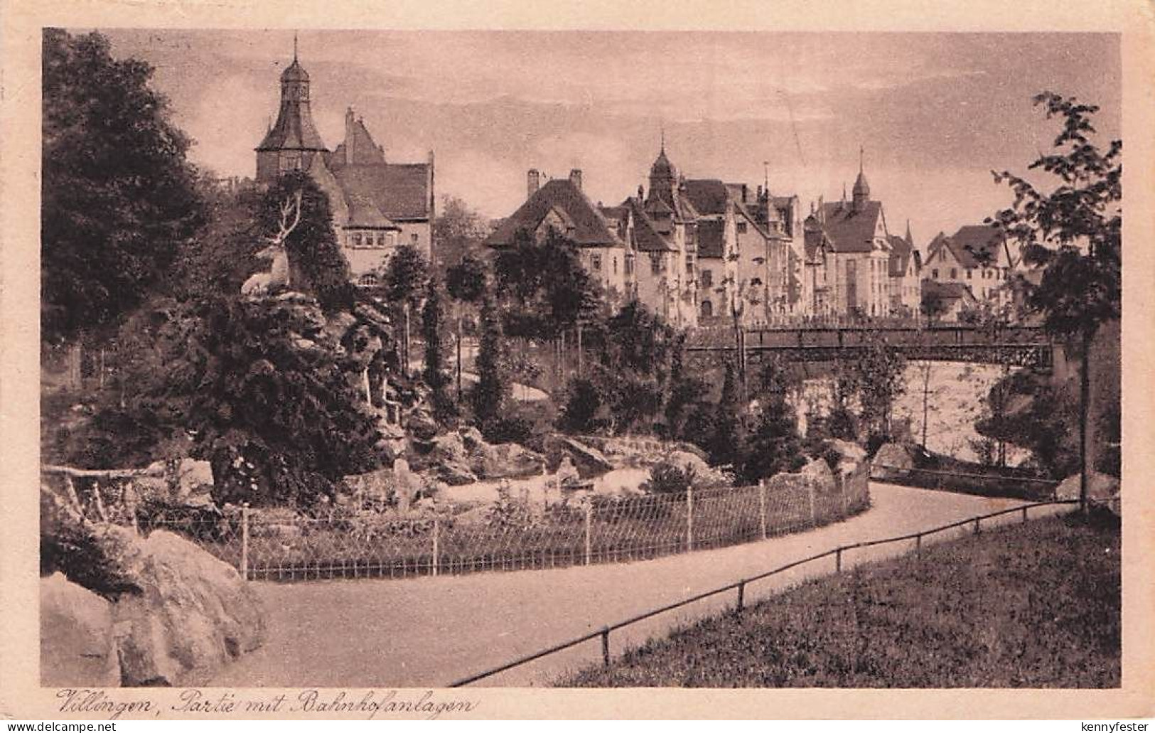 Villingen Schwenningen Bahnhofsanlagen Kat. Villingen Schwenningen