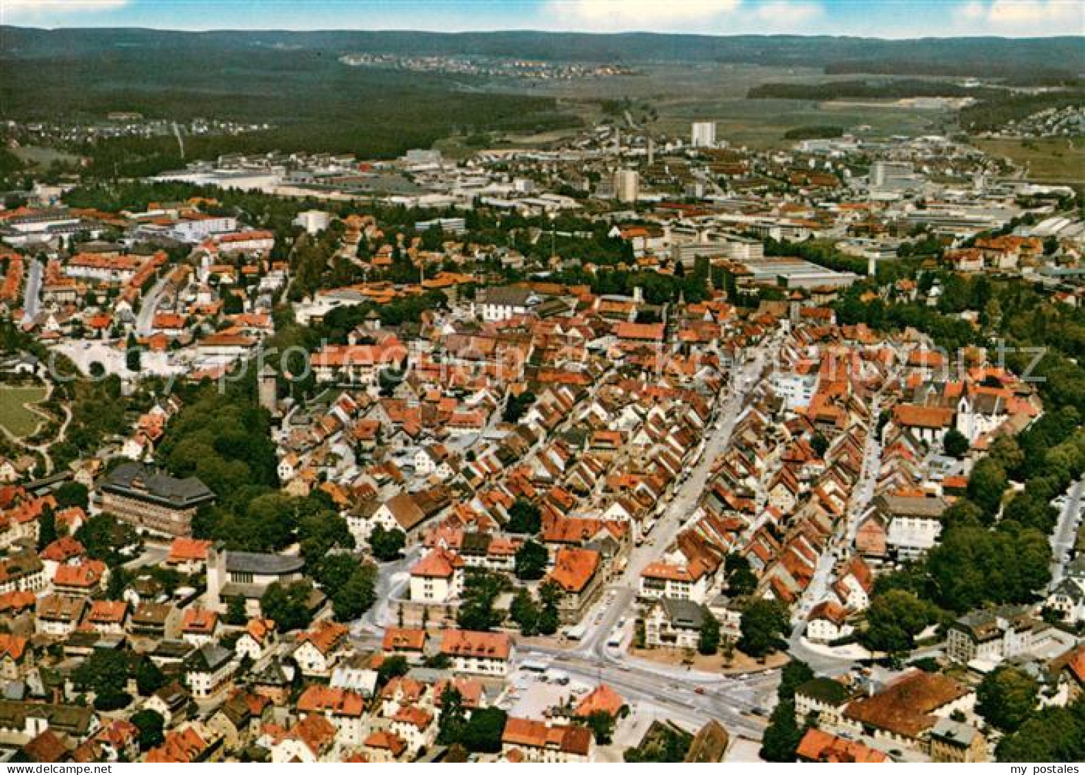 Villingen-Schwenningen Fliegeraufnahme