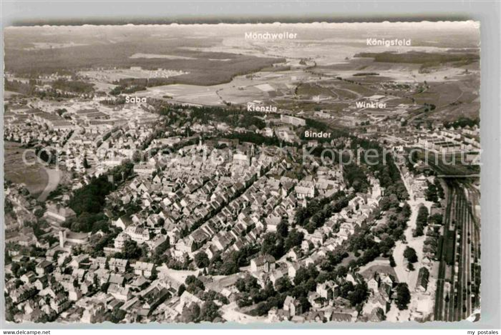 Villingen-Schwenningen Fliegeraufnahme