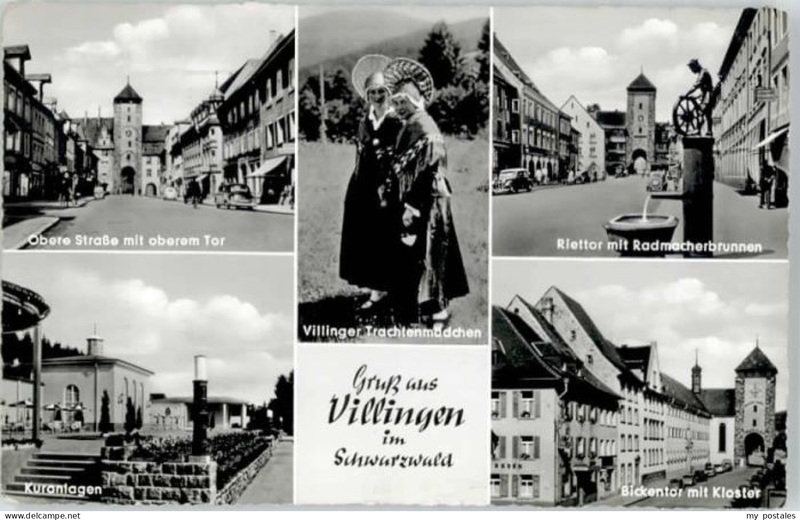 Villingen-Schwenningen Villingen Trchtenmaedchen Radmacherbrunnen