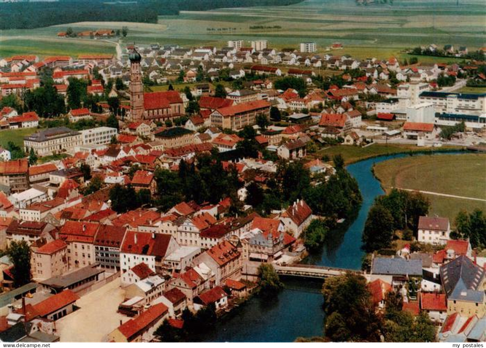 Vilsbiburg Fliegeraufnahme