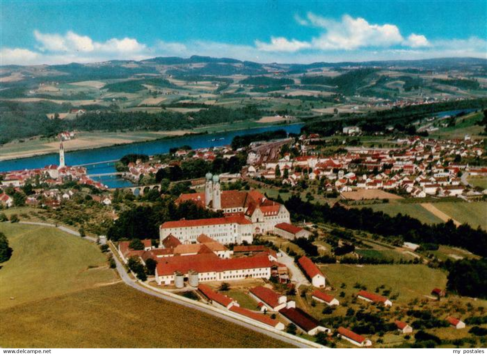 Vilshofen Donau Fliegeraufnahme