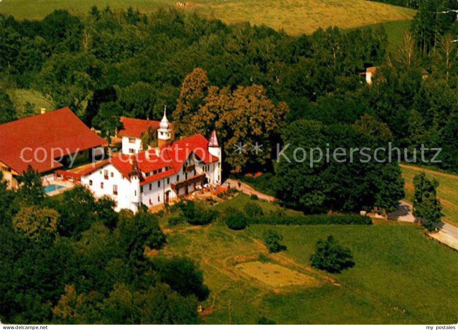 Vilshofen Donau Gaestehaus Gut Frauendorf Fliegeraufnahme