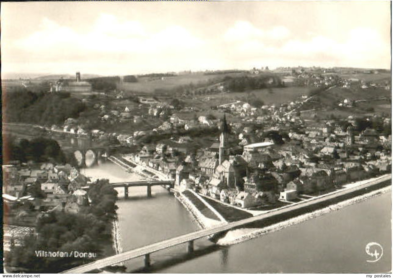 Vilshofen Donau Vilshofen Fliegeraufnahme