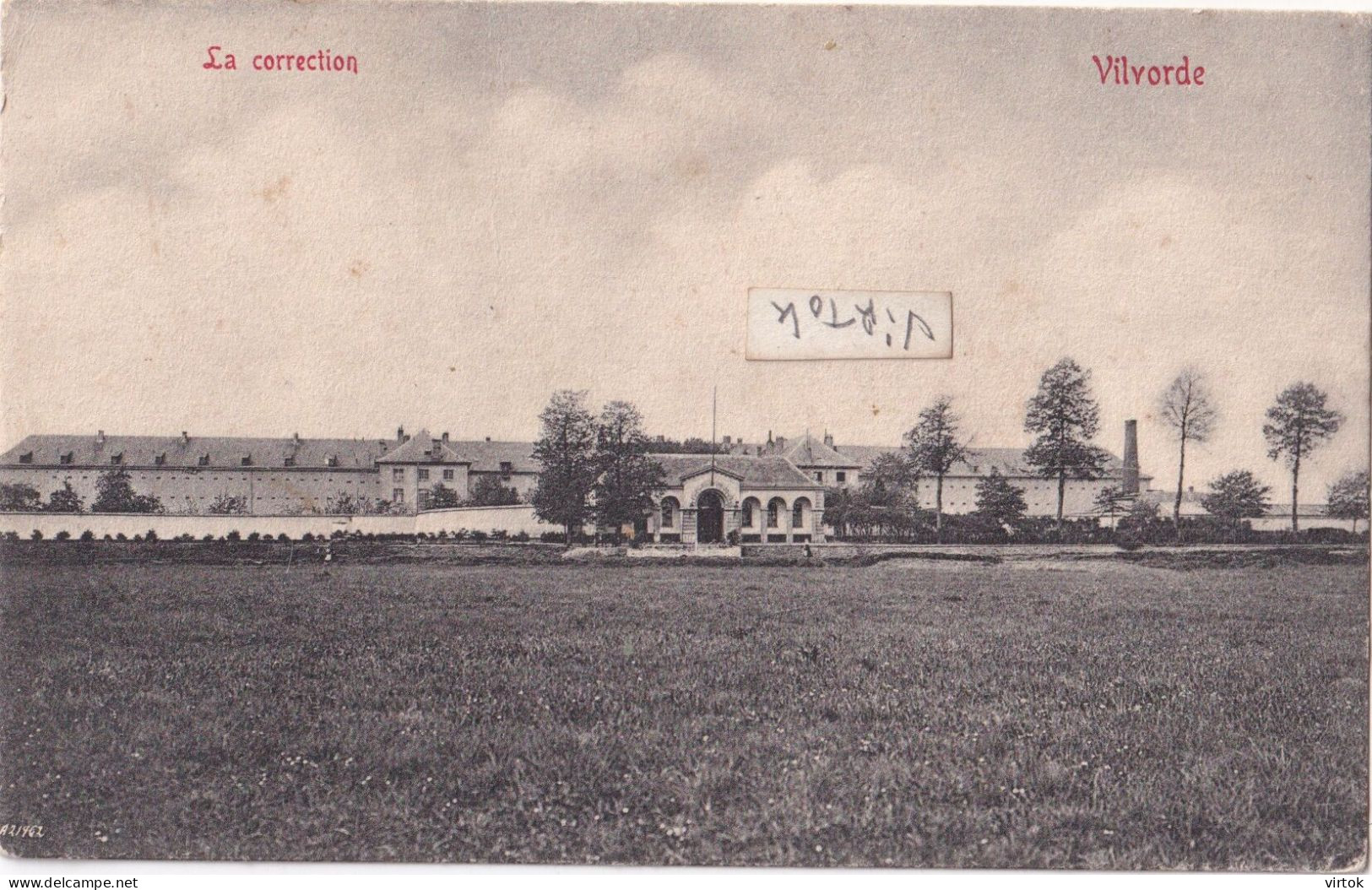 Vilvoorde : La correction    ( 190x met zegel )