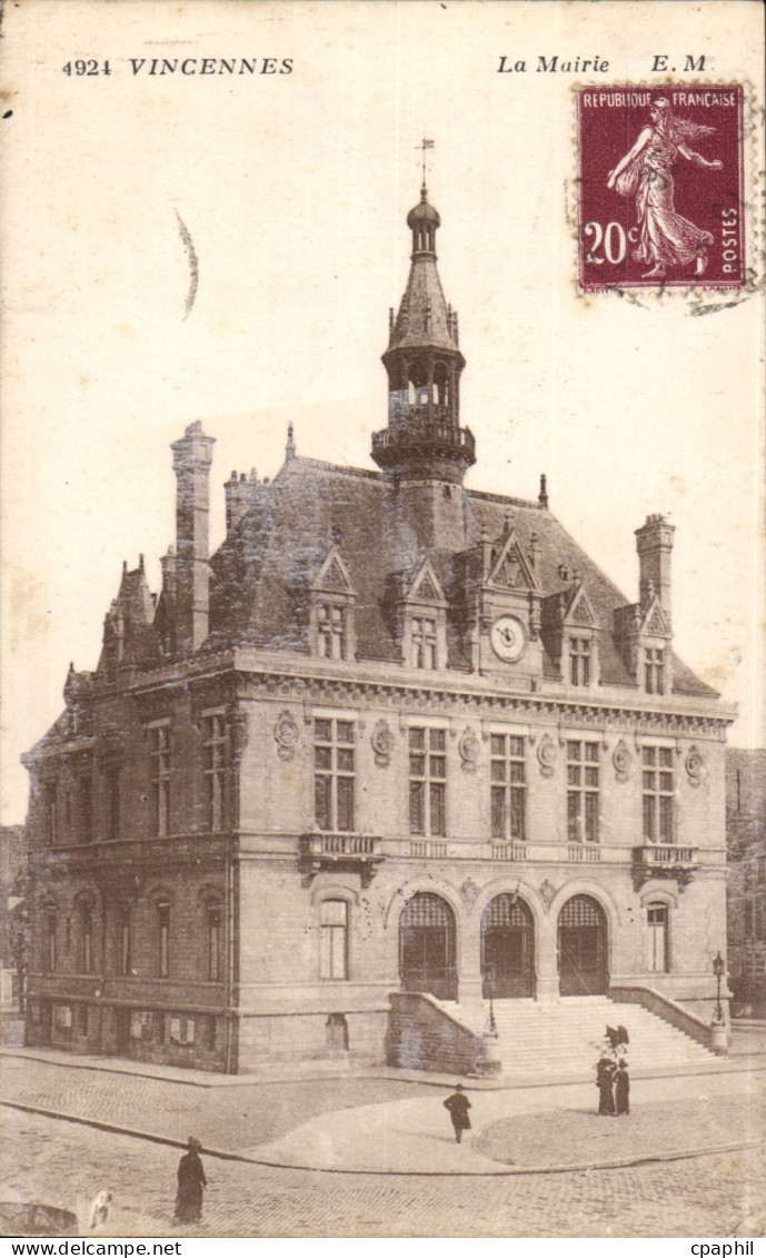 Vincennes-La Mairie -CPA