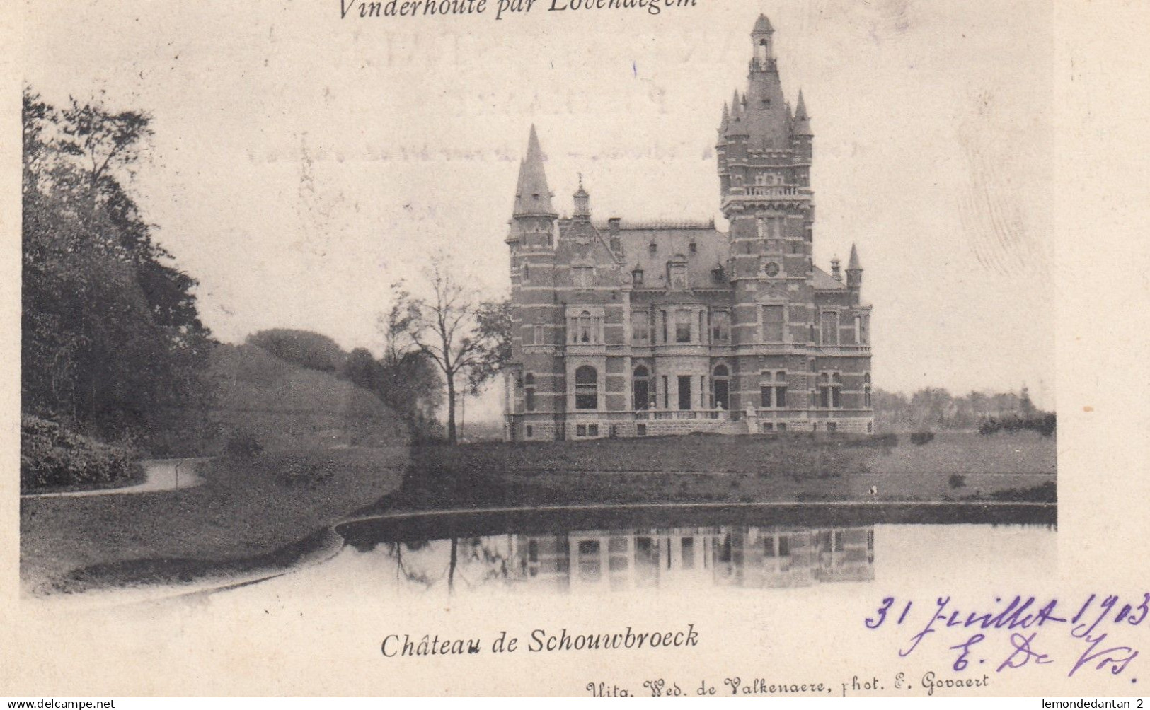 Vinderhoute - Lovendegem - Château de Schouwbroeck
