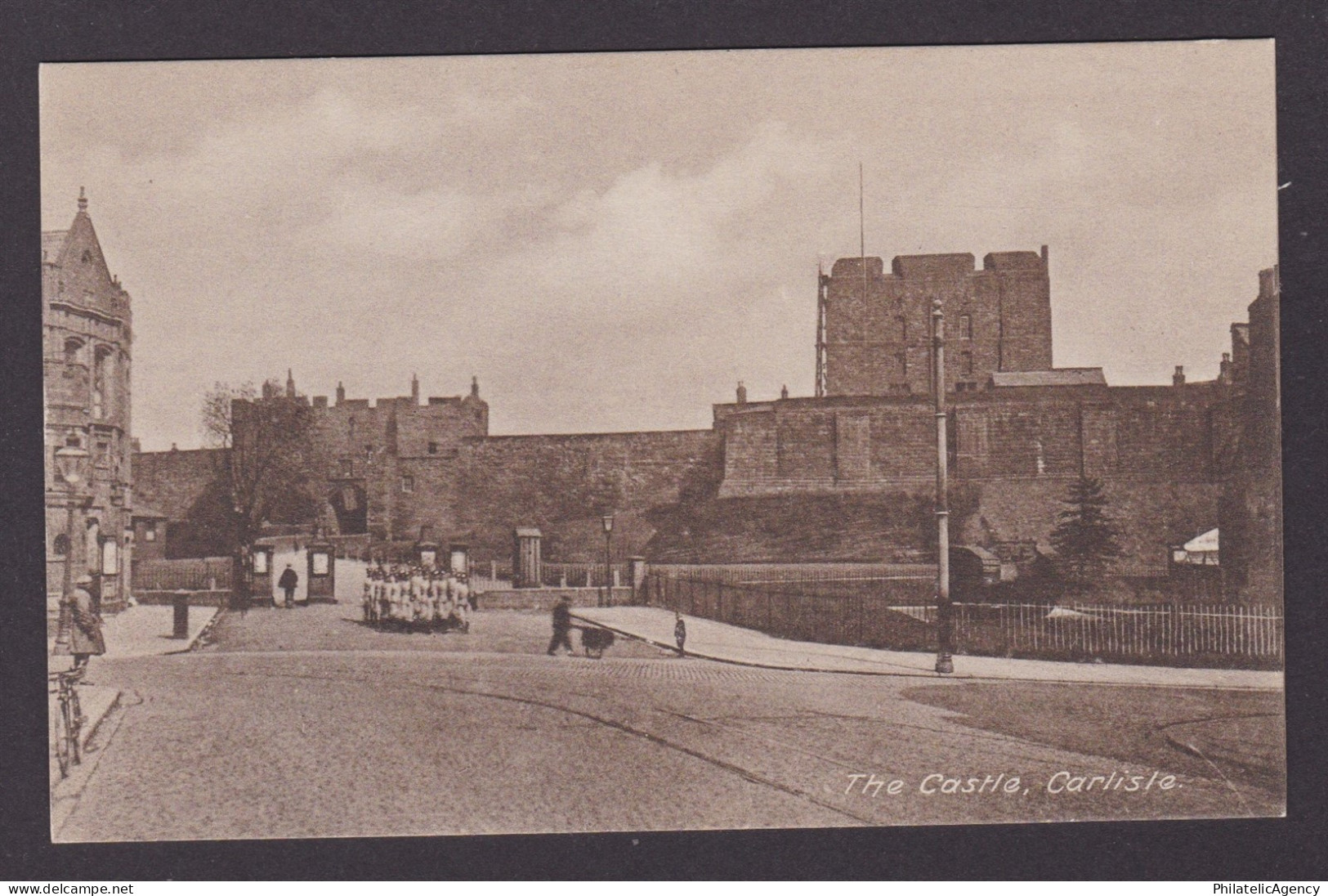 Vintage postcard, England Carlisle, The Castle, Unused