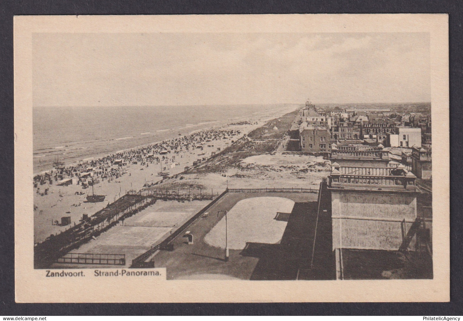 Vintage Postcard Netherlands Zandvoort