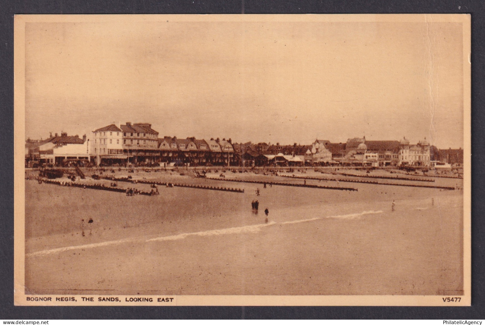 Vintage Postcard United Kingdom Bognor Regis Sands